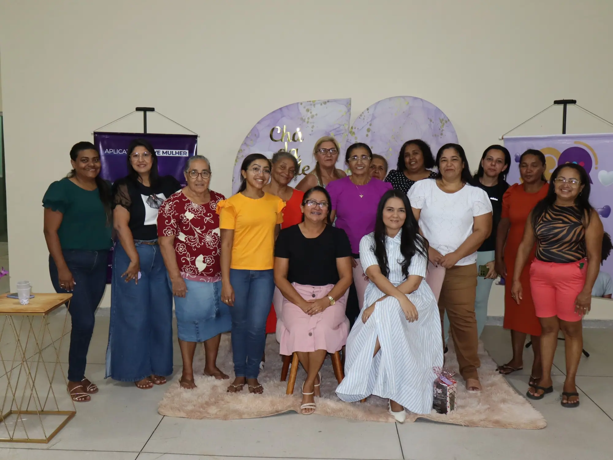 Chá da tarde promove integração, acolhimento e valorização das mulheres de Pugmil